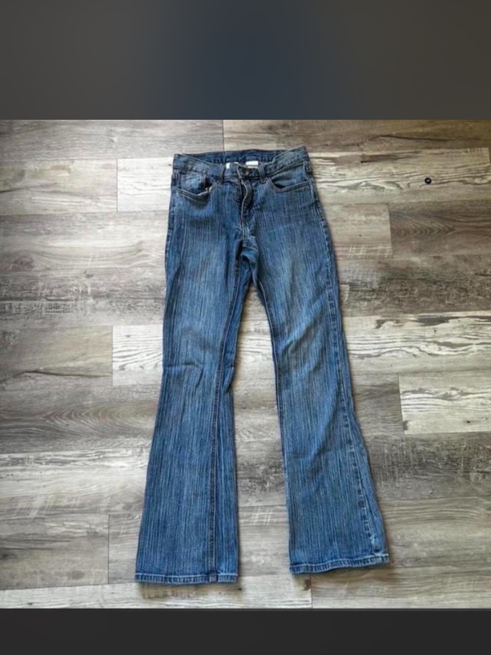 Brandy Melville Brielle Medium Blue Boot-Cut Jeans